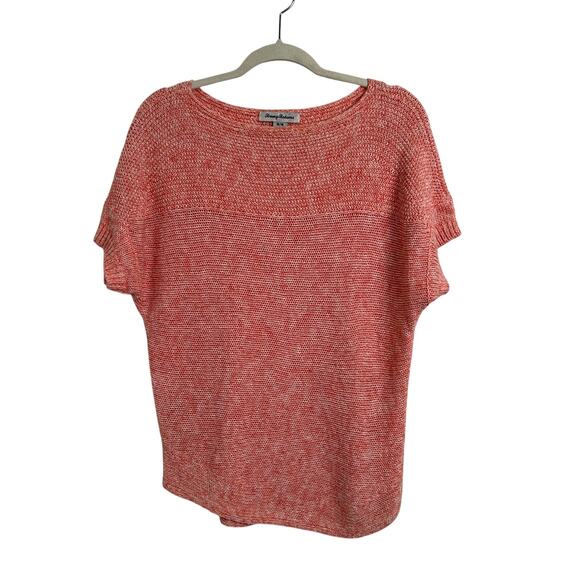 Tommy Bahama Paradise Sun Textured Sweater Creamsicle Women's Size Medium - Picture 1 of 6